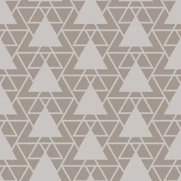 Triangle lattice seamless vector pattern. 스톡 일러스트