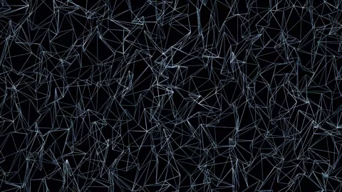 Triangle Line Pattern Background Animation, Abstract Animated Background Video stock 274420188
