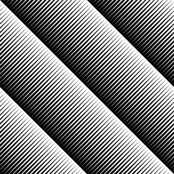 Triangle lines seamless pattern Stock Illustration