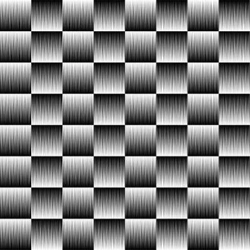 Triangle lines in square repeatable geometric pattern. Stock Illustration