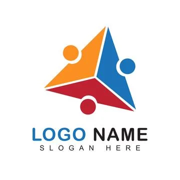 Triangle logo Stock Illustration