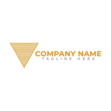 Triangle logo Stock Illustration