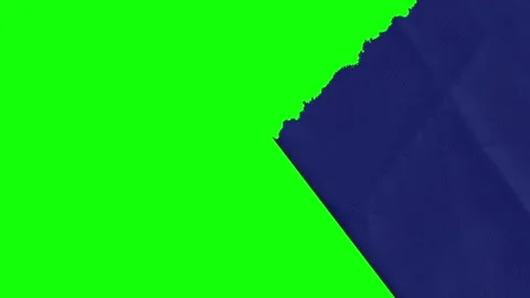 Triangle Looping on Chroma Key for Compositing Video stock 346204453