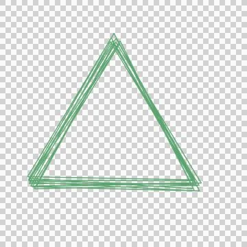 Triangle marking line that can be used for sticker, scrapbook, web, and etc. Ilustração Stock