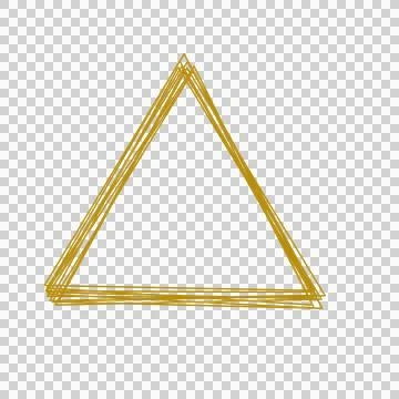 Triangle marking line that can be used for sticker, scrapbook, web, and etc. Ilustração Stock