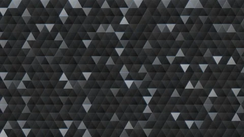 Triangle Matrix 4K Dark Silver crosswaves Loop Видео 322533161
