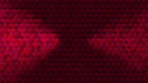 Triangle Matrix 4K Lacquer Red dipole Loop Stock Footage 322537799