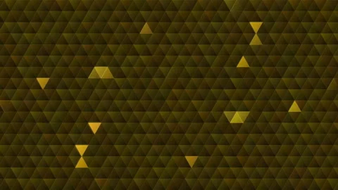 Triangle Matrix 4K Luxury Gold butterfly Loop  Stockbeeldmateriaal 322541346