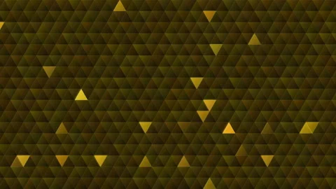 Triangle Matrix 4K Luxury Gold crosswaves Loop  Stock Footage 322541654