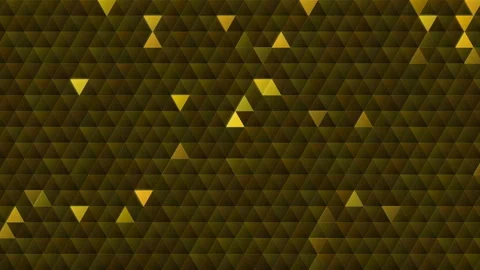 Triangle Matrix 4K Luxury Gold liquid Loop  Stockbeeldmateriaal 322542119