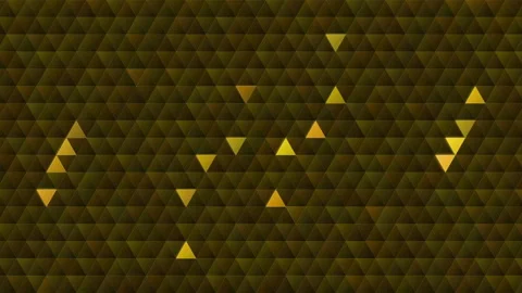 Triangle Matrix 4K Luxury Gold vortex Loop  Vidéo 322542609