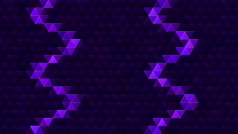 Triangle Matrix 4K Royal Purple snake  Stock Footage 322549229