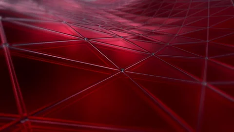 Triangle Mesh Loop Video stock 142996544