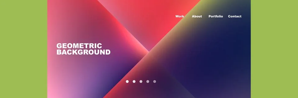 Triangle minimal web site page background design. Vector Illustration For Stock Illustration
