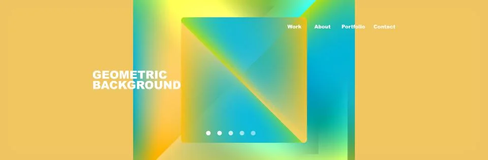Triangle minimal web site page background design. Vector Illustration For 스톡 일러스트