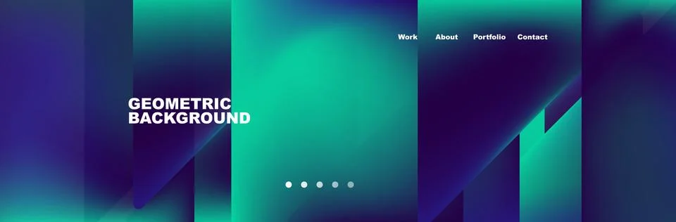 Triangle minimal web site page background design. Vector Illustration For 스톡 일러스트