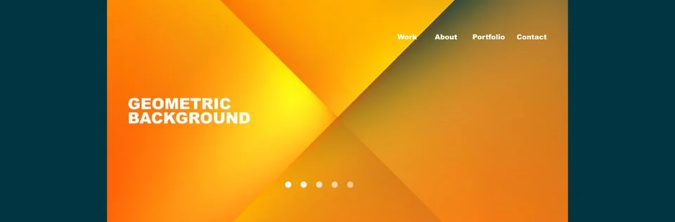Triangle minimal web site page background design. Vector Illustration For Stock Illustration