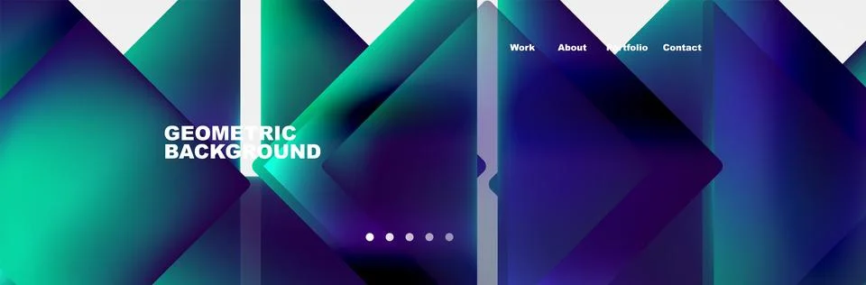 Triangle minimal web site page background design. Vector Illustration For Stock Illustration