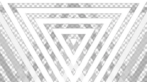 Triangle mirror  Stock Footage 46036357