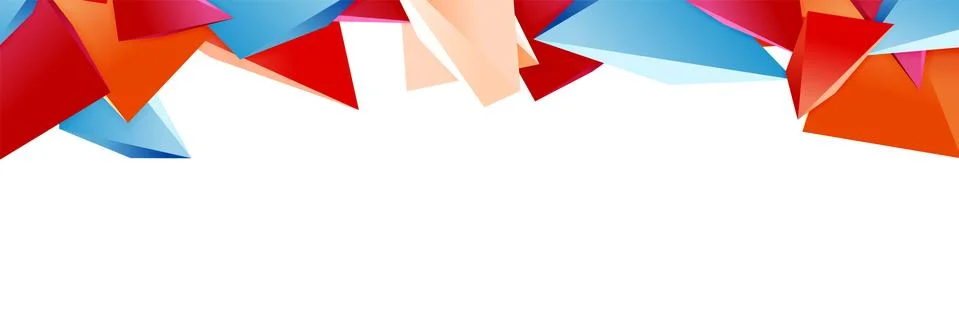Triangle mosaic abstract background, 3d triangular low poly shapes. Geometric イラスト素材