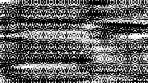 Triangle mosaic ambient loop Stock Footage 75444670