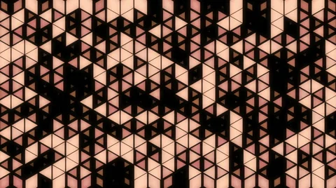 Triangle Mosaic animated background v2 Stock Footage 61652527