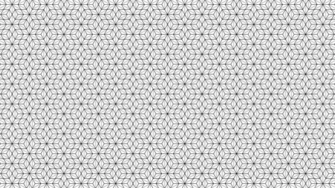 Triangle mosaic shrink transition Stock Footage 75444651