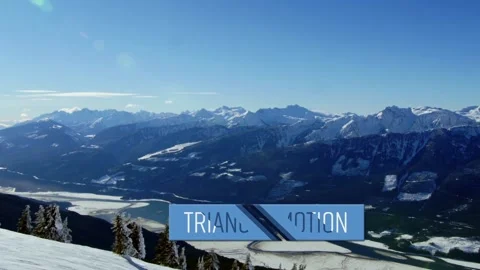Triangle Motion Lower Third Stock After Effects