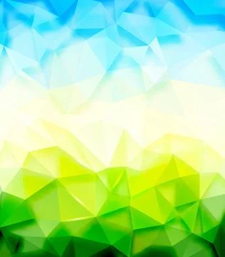 Triangle nature background Triangle nature background. Vector illustration... Stock Photos