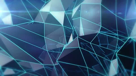 Triangle - New - Background and Lens Flare Stock Footage