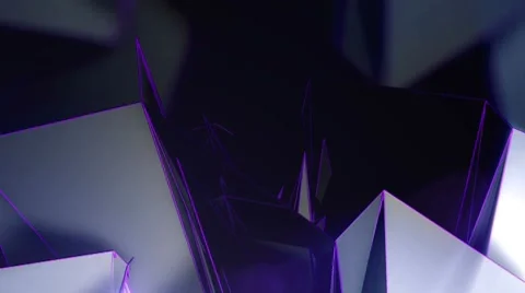 Triangle - New - Dark Series - Bottom Stock Footage 8926163