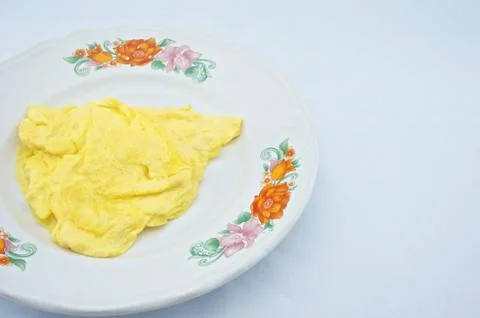 Triangle omelette Stock Photos