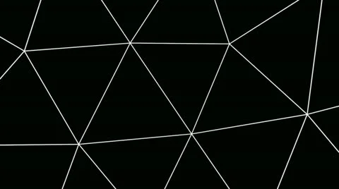 Triangle outline Stock Footage 12665548