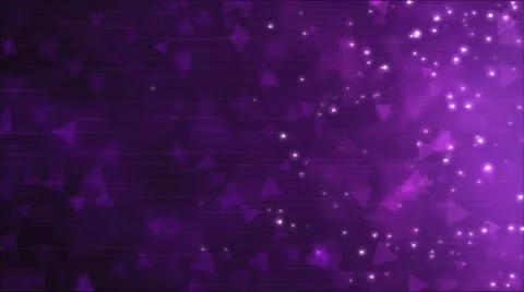 Triangle Particle Background Animation - Loop Violet Stock Footage 52859275