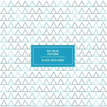 Triangle pattern background Stock Illustration