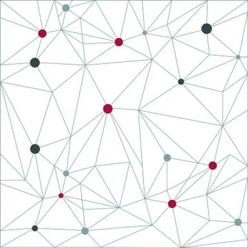 Triangle pattern background in line. Colorful mosaic banners. Vector illustra Illustrazione stock