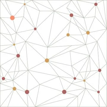 Triangle pattern background in line. Colorful mosaic banners. Vector illustra Illustrazione stock