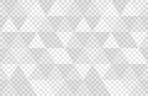 Triangle pattern background on transparent, png. geometric pattern backgrou.. Stock Illustration