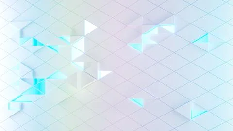 Triangle pattern on diamond shape background,science and technology concept.. Stock Photos