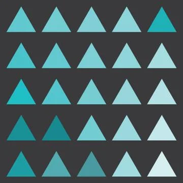 Triangle Pattern Stock Illustration