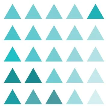 Triangle Pattern Stock Illustration