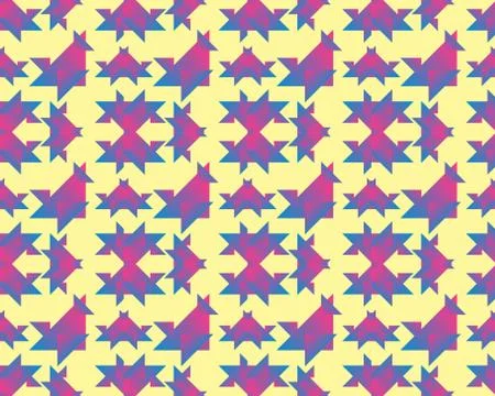 Triangle pattern Stock Illustration