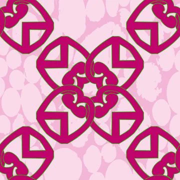 Triangle pattern Stock Illustration