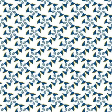 Triangle pattern Stock Illustration