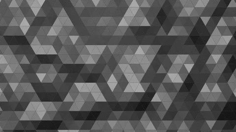 Triangle Pattern Loopable Animated Background Grey Stock Footage 124202574
