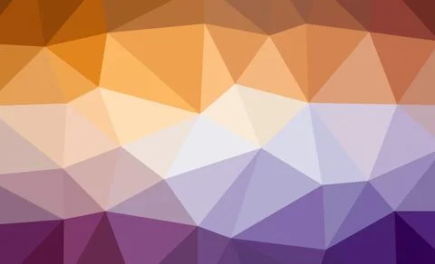 Triangle pattern. Multicolor polygonal illustration. Stock Illustration
