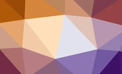 Triangle pattern. Multicolor polygonal illustration. Stock Illustration