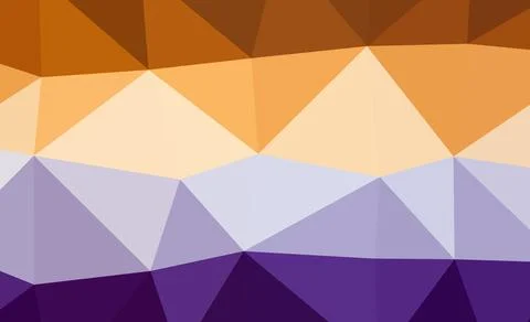 Triangle pattern. Multicolor polygonal illustration. Stockillustratie