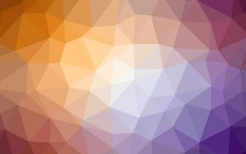 Triangle pattern. Multicolor polygonal illustration. Stock Illustration