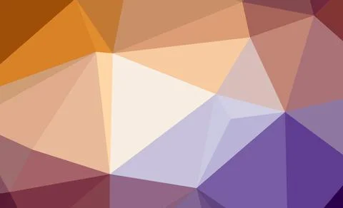 Triangle pattern. Multicolor polygonal illustration. Stock Illustration